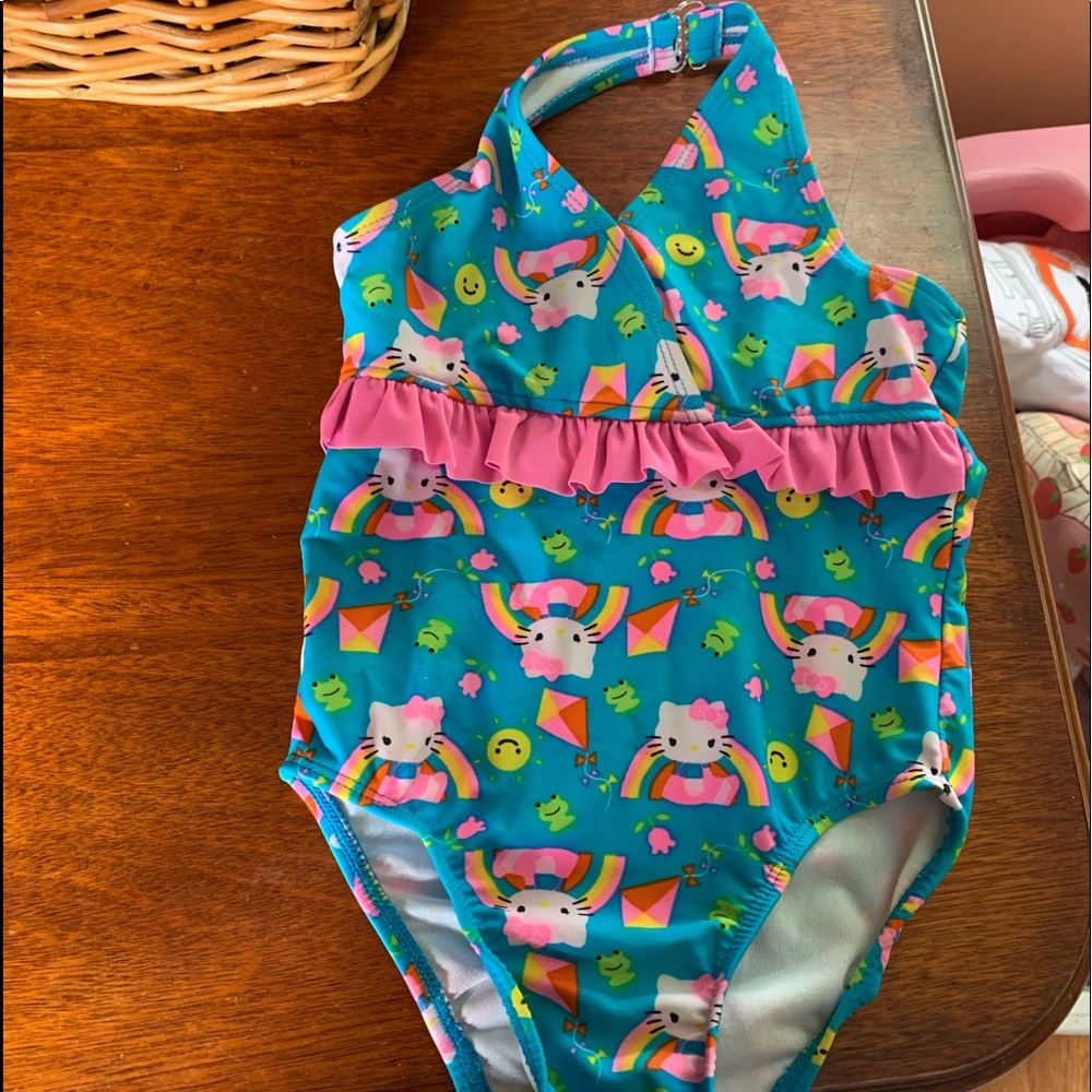 Hello Kitty one piece swimsuit like new
